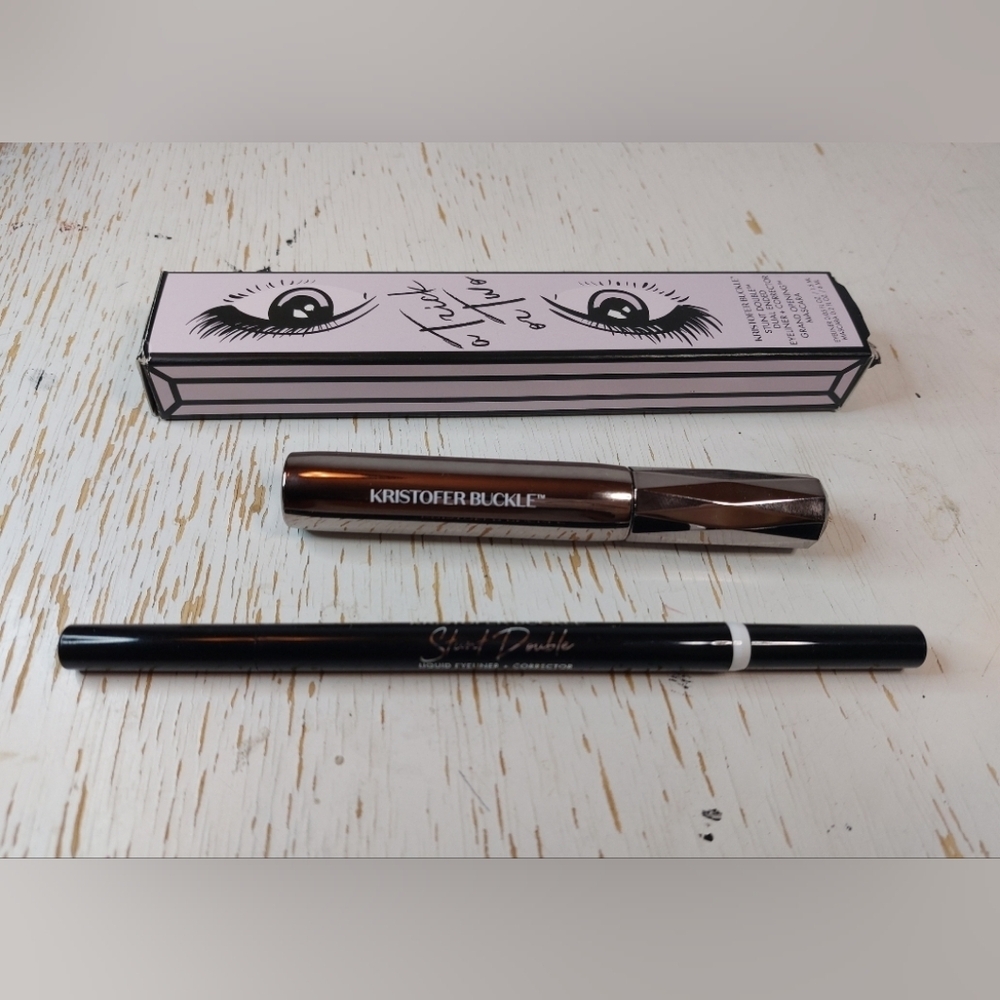 Kristofer Buckle Stunt Double Liquid Eyeliner + Corrector & Grand OpeningMascara